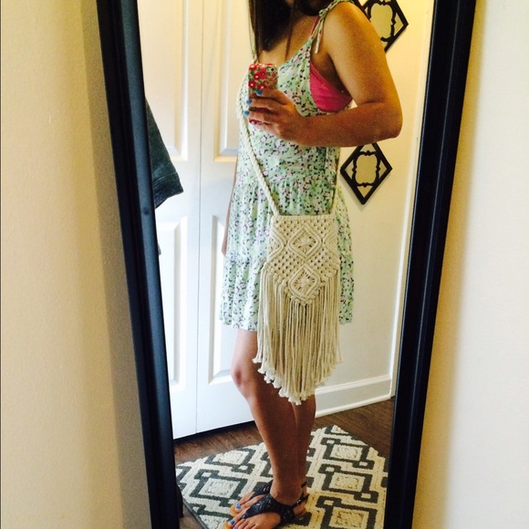 H&M crochet cross body bag.