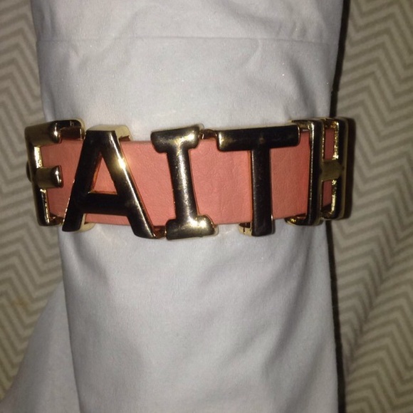 Faith bracelet