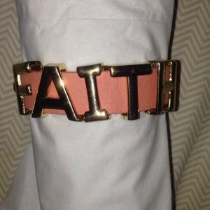 Faith bracelet