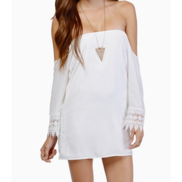 Off the shoulder dress