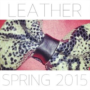 Snake Leather Bowtie (Bovine)