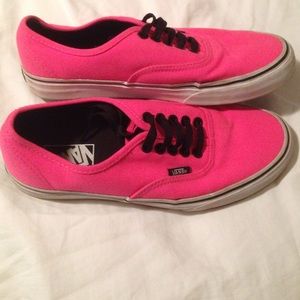 Hot Pink Vans