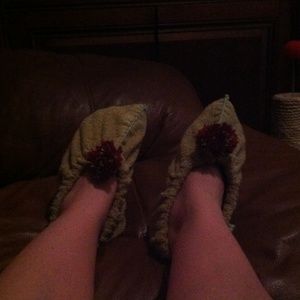 Custom made towel slippers