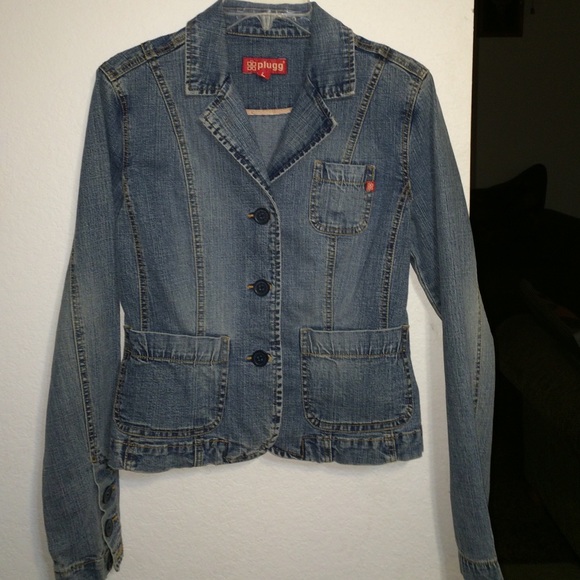 Button up jean jacket