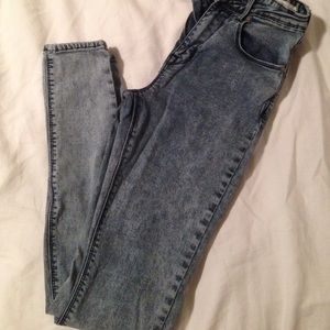 Bullhead Denim acid High Rise Jeggings