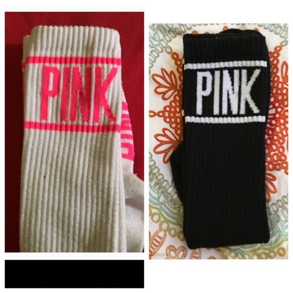 πSALEπ VS PINK knee high socks bundle - Picture 1 of 1