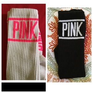 💖SALE💖 VS PINK knee high socks bundle