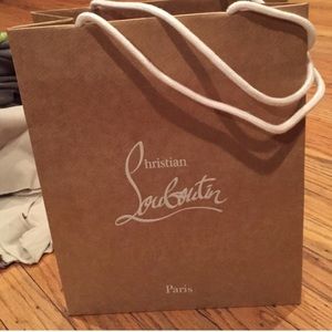 Christian Louboutin shipping bag