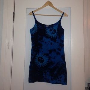 Vintage blue mini dress