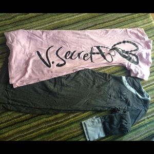 2 Victoria's Secret cotton sleep shirts