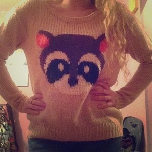 Raccoon Sweater