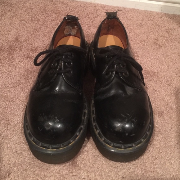 Dr Marten's steel toe black