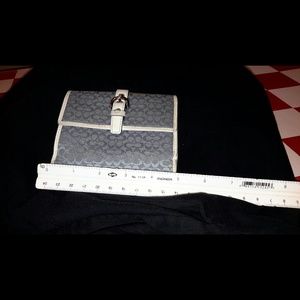 Baby blue Coach Wallet