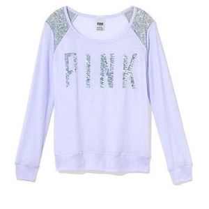 Victoria secret sequin shirt size small