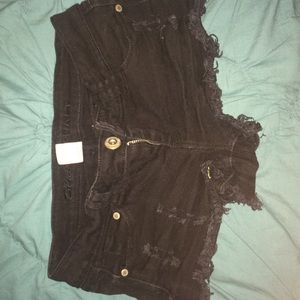 Black shorts
