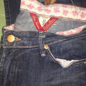 Lucky brand jeans boot cut 12 31 reg inseam