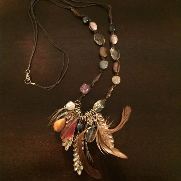 Accessories - Feather necklace
