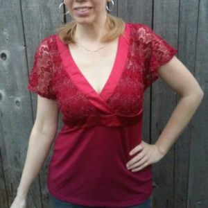 Beautiful maroon top