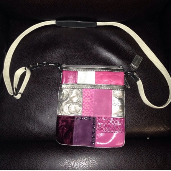 Pink Coach Crossbody NWOT