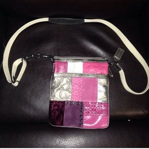 Pink Coach Crossbody NWOT