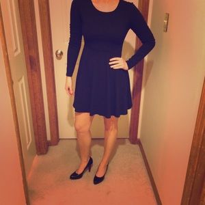 NWOT Long Sleeved Black Dress