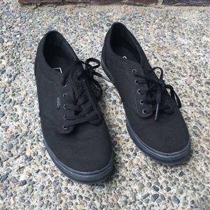 Brand new black vans!