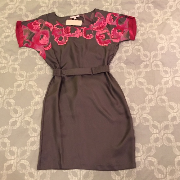 ⬇️REDUCED⬇️ NWT Rebecca Taylor Silk Tshirt dress