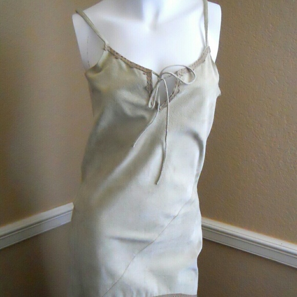 Vintage suede dress - Picture 2 of 3