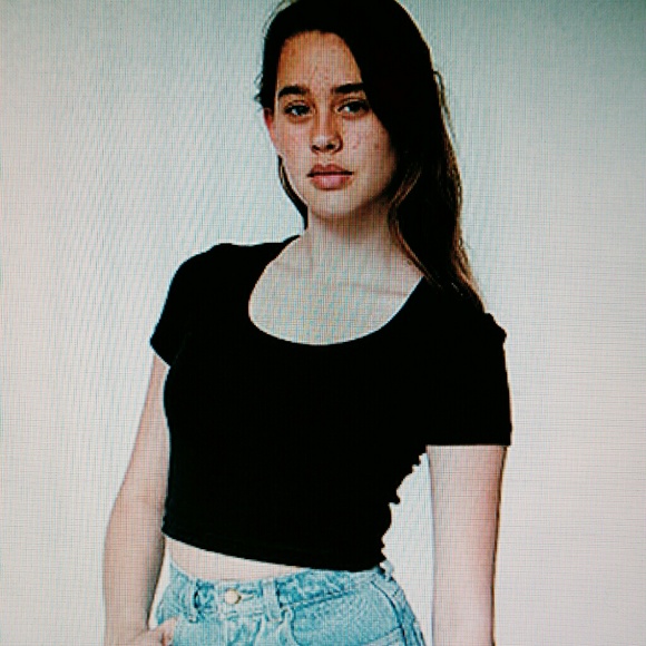 SOLD** Baby Rib Crop T