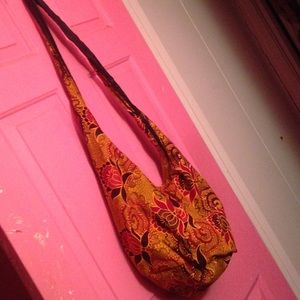 African inspired crossbody purse