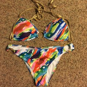 Colorful guess bikini👙