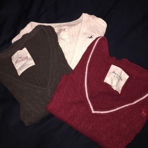 V neck sweater shirts