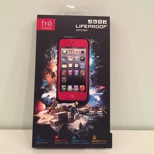 Lifeproof FRē case for iPhone 5/5s (RED) 📱❤️