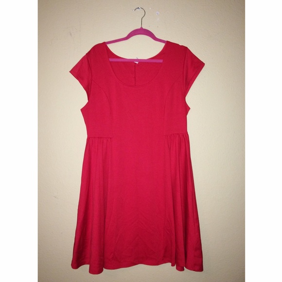 🔥 Red Skater Dress 🔥