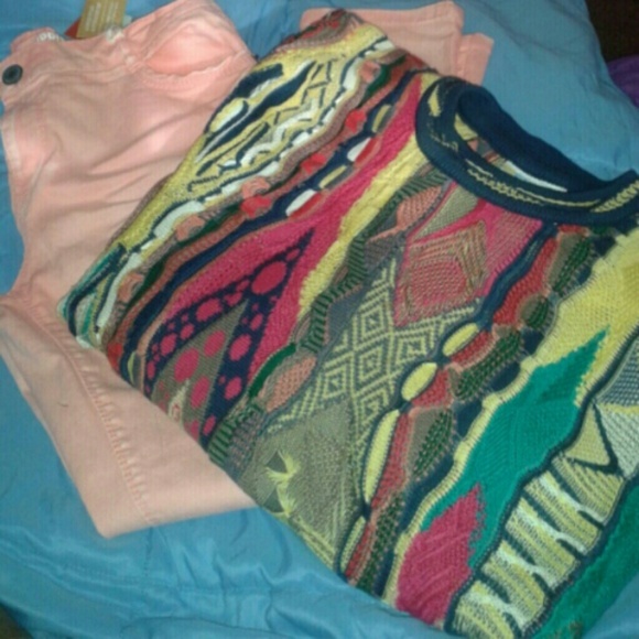 Vintage Coogi Sweater Only *Multi* (NWOT) - Picture 2 of 4