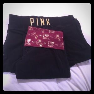 Pink Victoria Secret ASU yoga pants