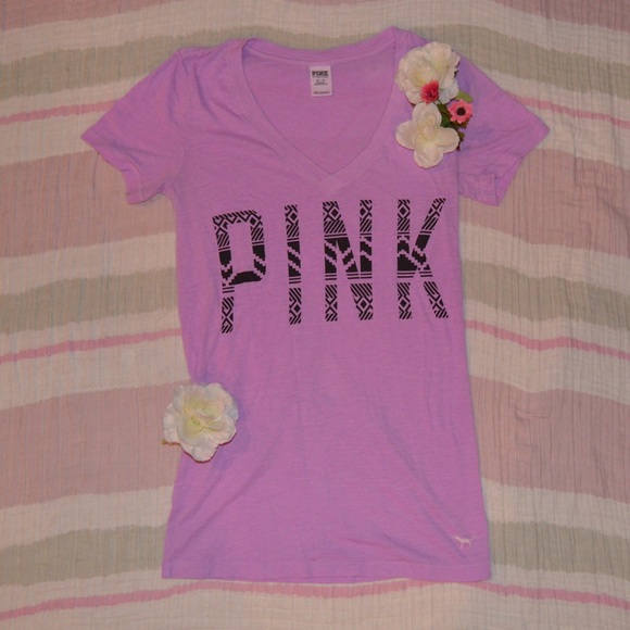 Light purple VS PINK Aztec shirt