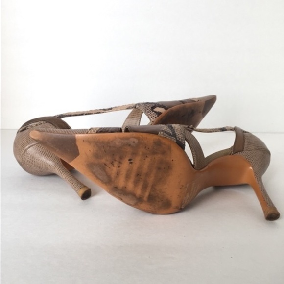 Bakers pointy snake skin pumps - Picture 4 of 4