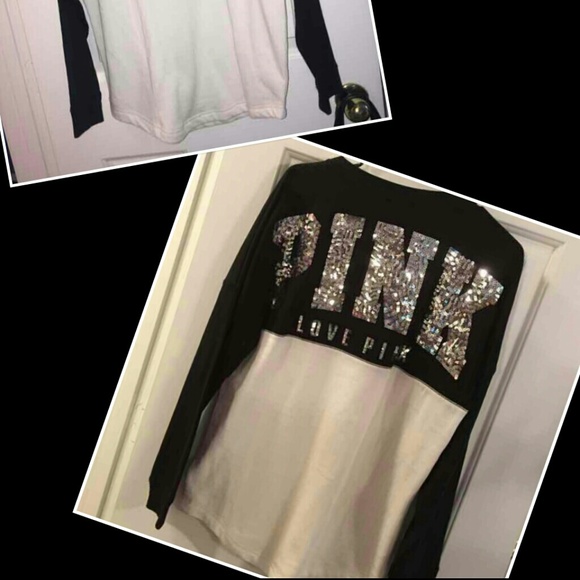 *Sold on another site* bling crew sweater - Picture 2 of 2