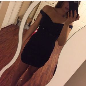 Toby! Brand new! Navy off the shoulder dress