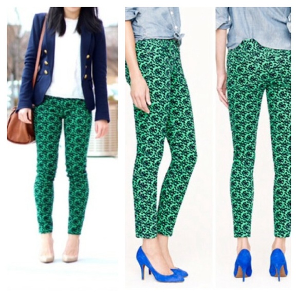 J. Crew Pants - SALE J.Crew green Bow Matchstick Cords