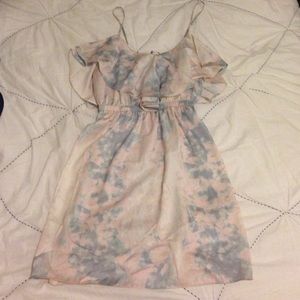 Urban Outfitters Kimchi Blue Pastel Tie Dye Dress