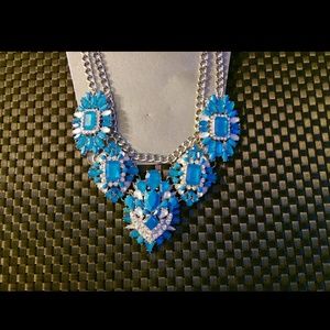 💎 Blue Statement Necklace 🎉