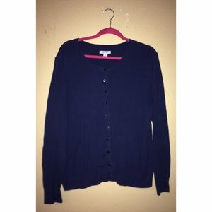➿ Navy Blue Cardigan ➿