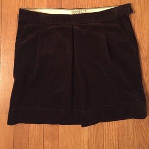 Lands End Canvas Corduroy Skirt