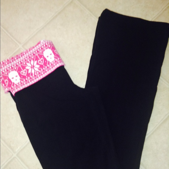💕💕Pink Victoria's Secret yoga pants💕💕 - Picture 3 of 3