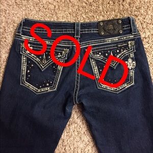🔴SOLD🔴 Miss me jeans
