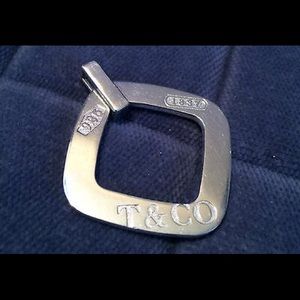 Tiffany & Co Silver 1837 Charm 925 Sterling Silver