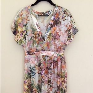 Zara Floral Maxi Dress