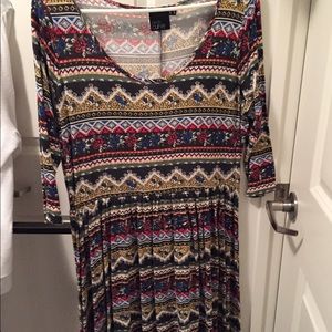 ASOS curve skater dress